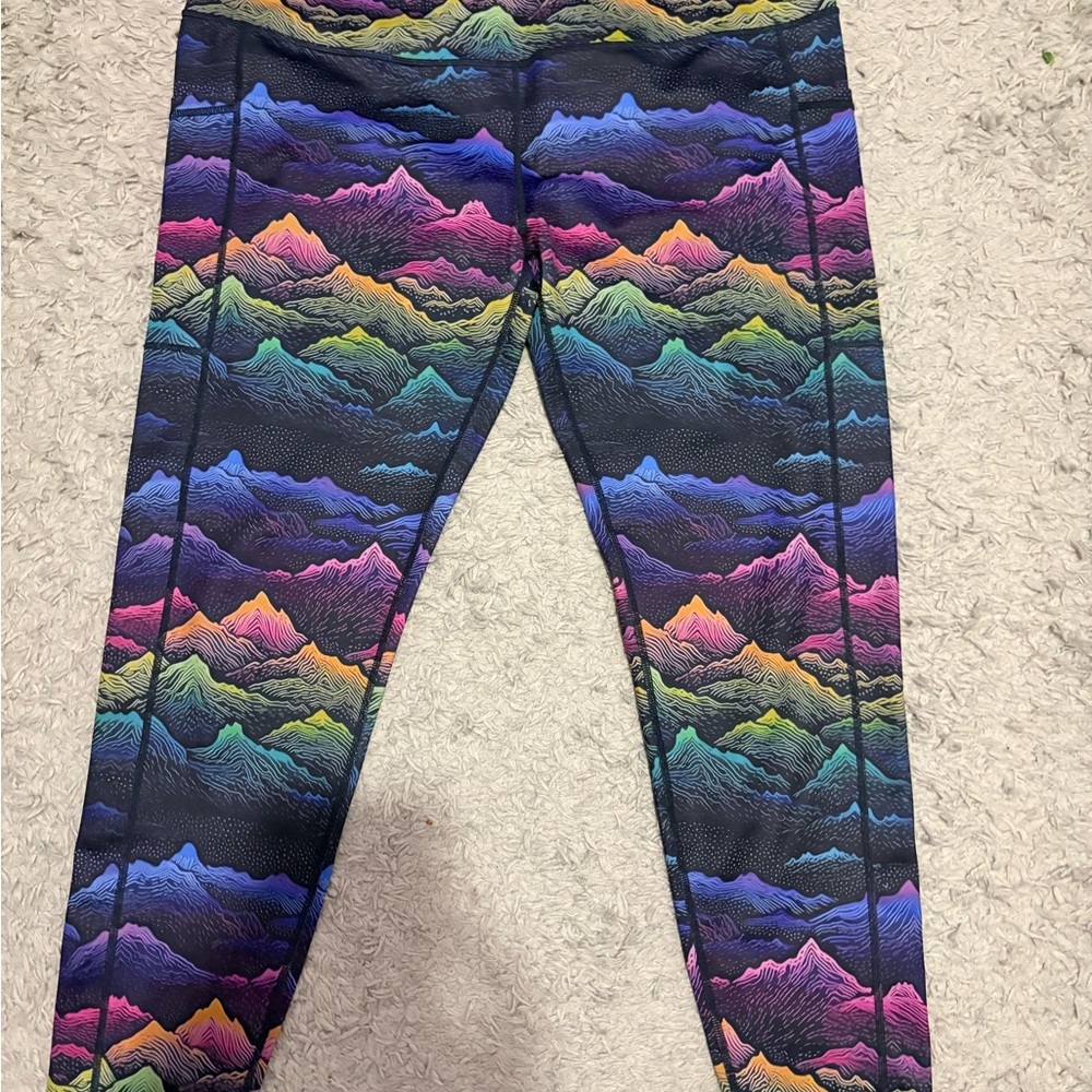 Constantly Varied Gear Multicolor Mountain Leggings